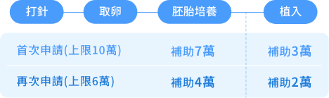 試管嬰兒補助說明